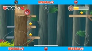 Red Ball 4 (Красный Шарик) - #2 Дремучий Лес. Уровни 16-30 Прохождение