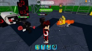 НОВЫЕ СКИБИДИ ТУАЛЕТЫ против АРМИИ КАМЕРАМЕНОВ в Обновлении Toilet Verse Tower Defense Roblox