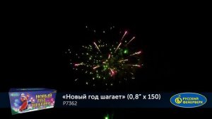 Салют Новый Год шагает 0,8х150 Р7362_