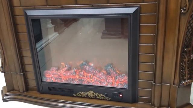 Каминокомплект Перла коричневый смотреть онлайн