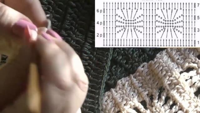 Кофточка с эффектным рисунком Просто и красиво