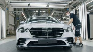 Новый MERCEDES_S-CLASS_2021. Завод по производству в Германии