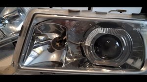 Lampy-zespolaki soczewkowe Audi 80 b4 /Audi 80 b4 Acrylic glasses and bi lenses