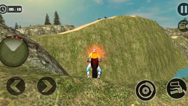 Fast Speed Uphill Offroad Motor Bike Rider #Dirt Motor Cycle Race Game #Android GamePlay #Bike Game