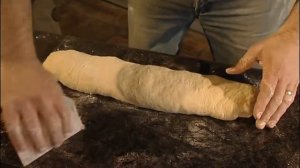 Richard Bertinet making bread (DVD from the book DOUGH)