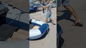 Нужен ли носовой тент на НДНД лодку? Нужен - это вам не килевая лодка.