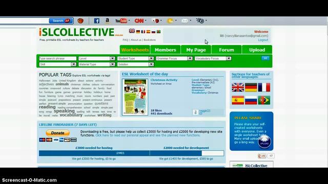 Screencast iSL Collective