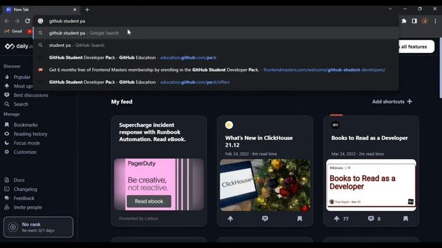 Benefits From Github Student Developer Pack while Schooling