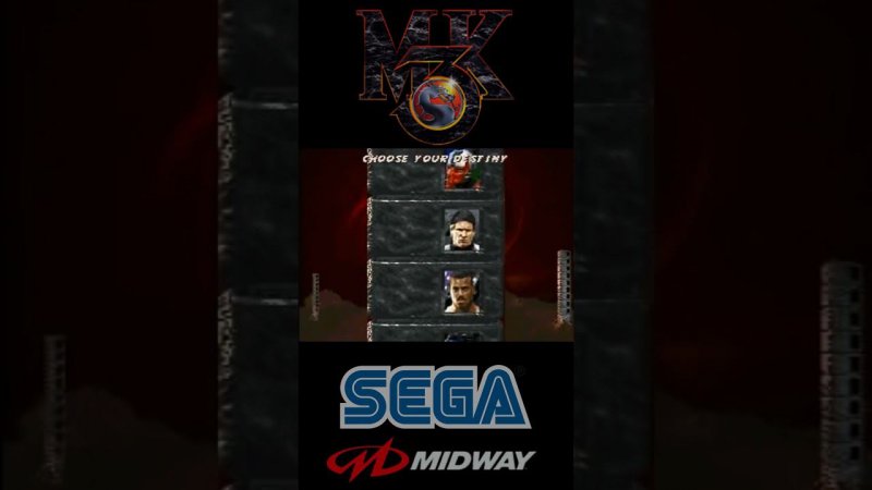 MK3 (Mortal Kombat 3 sega)."Выбери свою судьбу"