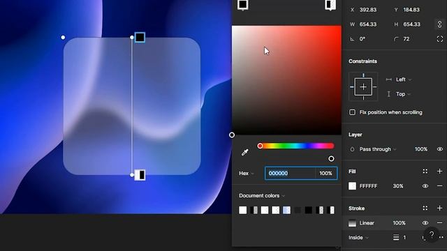 ЭФФЕКТ МАТОВОГО СТЕКЛА В FIGMA смотреть онлайн