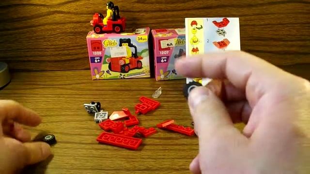 Lego совместимый Enlighten Мини планер самолет 1207 Mini Plane. Girls series. смотреть онлайн