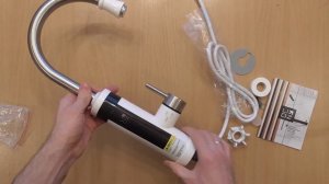 Кран водонагреватель проточный электрический с ЗАЩИТОЙ от ПЕРЕГРЕВА