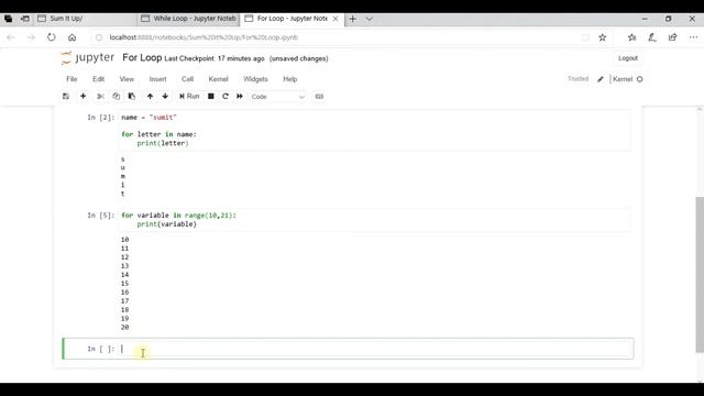 Python Tutorial 8 | For Loop Explained | Sum It Up смотреть онлайн