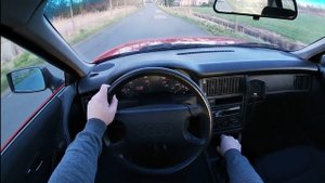 Audi | 80 B3 | 1989 | Onboard POV test drive