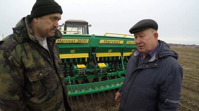 Эксперимент, Обзор Сеялки СЗУ 3.6 (СЗ 3.6) Harvest, работа в поле, посев (высев) семян,  отзывы