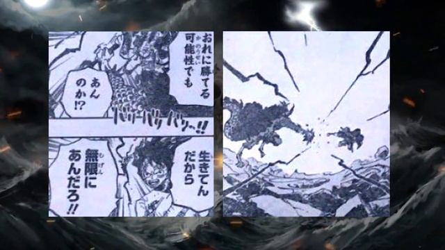 ЛУФФИ: ВЫСШАЯ КОРОЛЕВСКАЯ ВОЛЯ! Луффи развергает небеса  Момоноске против Кайдо  ван пис 1026