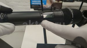КОМПЛЕКТ БЕСПРОВОДНЫХ МИКРОФОНОВ ДЛЯ КАРАОКЕ SKYDISCO MIC-WL27 ЧЕРНЫЙ