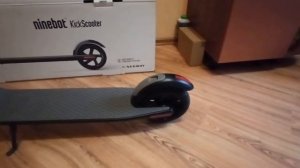 Распаковка — Электросамокат Ninebot KickScooter ES1