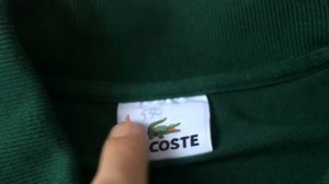 Влад Чехов на секонде - Как отличить оригинальное поло Lacoste