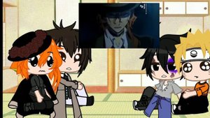 реакция Наруто и BSD на тик ток