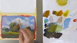 Можно ли писать масляными красками по бумаге? Как подготовить поверхность бумаги к работе маслом.