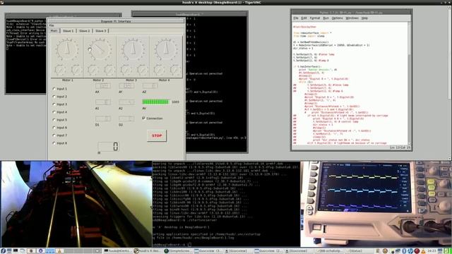 BeagleBoard Classic & fischertechnik #65 : Diagnose, Python, gEDA, connection, threading, speed смотреть онлайн