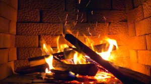 Камин. Треск Костра. 1 час