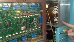 Лифт УЭЛ Плата пу-3 точки для контроля напряжения.