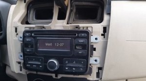 Вводим пин код магнитолы Рено Логан 2