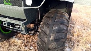 Обзор вездехода Тайпан. Тент.