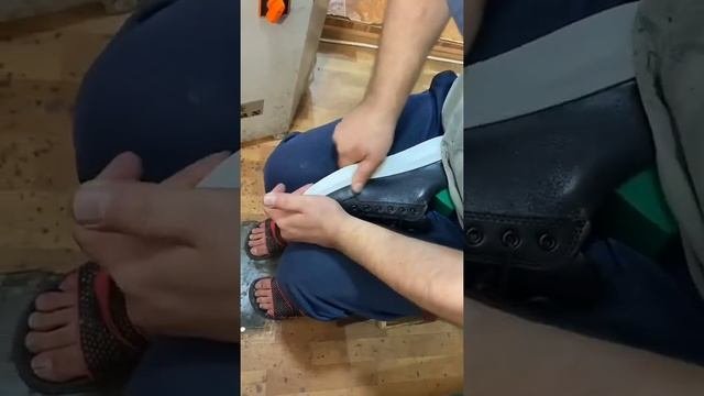 Приклеивания подошвы