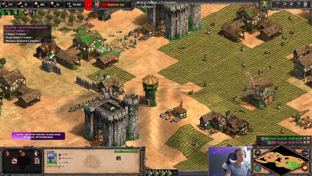 ЭТУ МАШИНУ НЕ ОСТАНОВИТЬ | Винч держится из последних сил в Age of Empires 2 смотреть онлайн