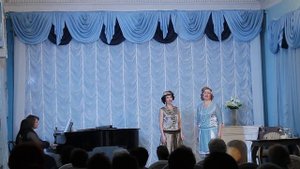 А. Блюменталь-Тамарин. "Не шути!" исп. Екатерина Чебыкина и Юлия Соколова.