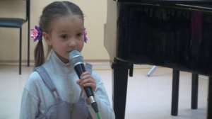 Камилла Круглова, 5 лет (Урок вокала у Тамары Кутидзе, г. Подольск), 05.11.2014 - ч.8