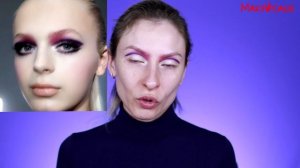 Самый модный макияж 2018 палеткой Pat McGRATH MTHRSHP SUBVERSIVE LA VIE EN ROSE с показа Anna Sui