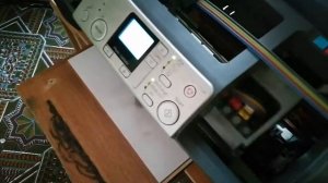 Epson stylus Photo R250 переделанный в планшетный принтер.