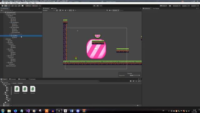 Unity - How To - Make - Platformer - 16 - UI - Score count смотреть онлайн