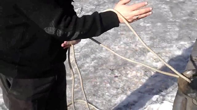 4 способ крепления пожарной спасательной веревки за конструкцию смотреть онлайн