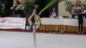 Ярцева Юлия (скакалка) 2007-Кат.В 07.03.15 "Империя юных талантов" Художественная гимнастика