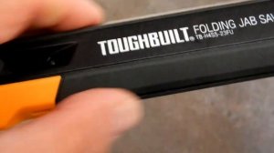 TOUGHBUILT Folding Jab & Utility Saw model TB-H4S5-23FU