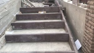 Укладка тротуарной плитки, ступеньки с плитки. Работа на карантине.