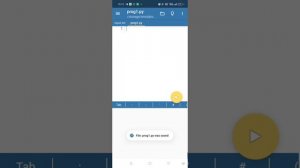 Работа с файлами Pydroid 3