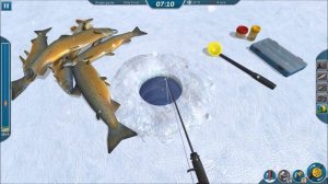 Ice Lakes - Ep. #3 - Salmon Competition! - Ice Fishing Simulator!