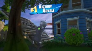 163 Win with Tart Tycoon Apple Skin Fortnite Solo Battle Royale ניצחון בפורטנייט