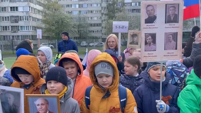 Торжественная линейка,посвященная Дню Победы смотреть онлайн