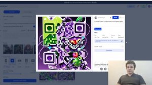 Как сгенерировать красивый qr код онлайн для сайта, инстаграма или оплаты - нейросеть QuickQR Art