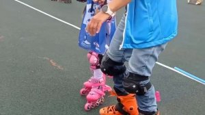 Инклюзивные детские соревнования по роллер-спорту "Спорт Горы", ролики!