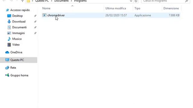 How to install the Chrome Driver for Selenium in Windows 10