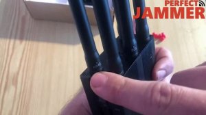 Handheld 6 bands high power wifi jammer wireless bluetooth