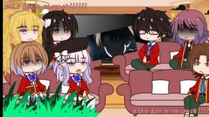 classroom of the elite react to ayanokouji kiyotaka vs ryuen||Gacha club||2/2